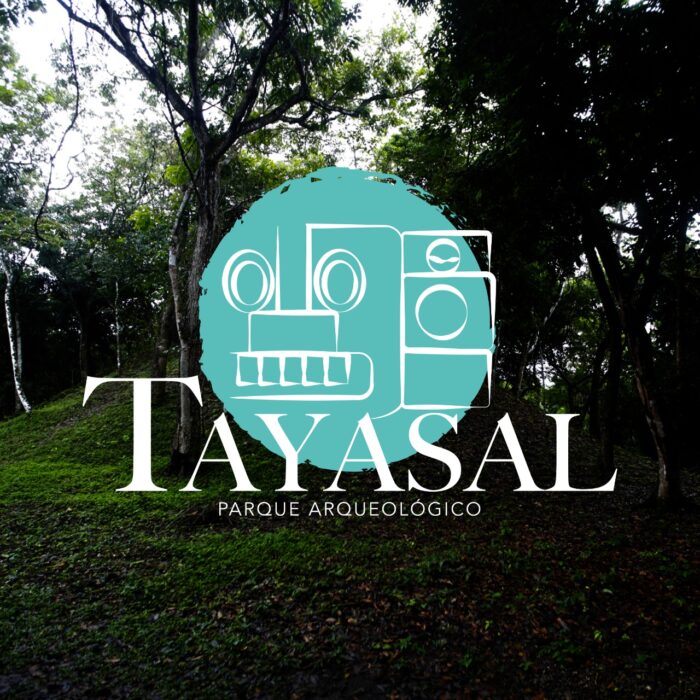 Logotipo del Parque Arqueológico Tayasal.